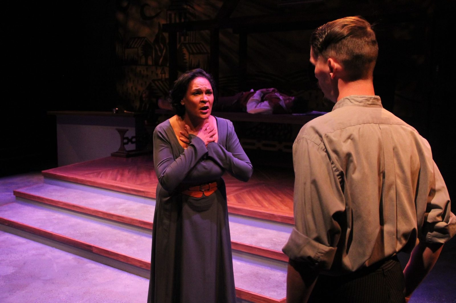 Maya as Elizabeth Sawyer in Witch
